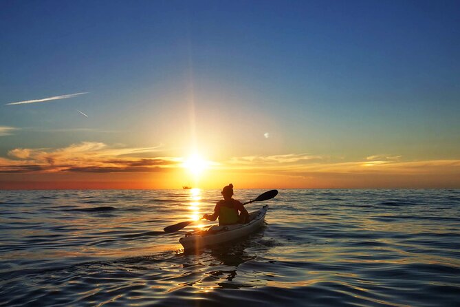 Poreč sunset sea kayaking tour - Weather changes are part of the plan