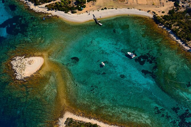 Private Blue and Green Cave Tour from Hvar Town - Green Cave on Ravnik, the first swim