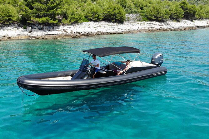 Private Blue cave, Mamma Mia and Hvar, 5 islands tour from Trogir - Stiniva Cove and Srebrena Beach from the sea