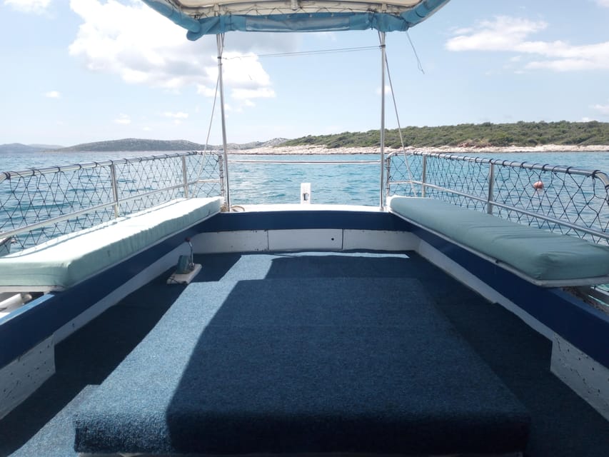 Private Boat tour with refreshing drinks Zadar - Ošljak is the small-island highlight