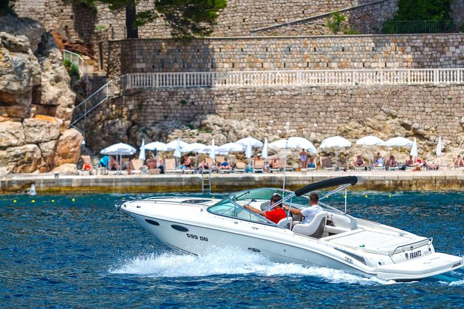 Private Boat Tours Dubrovnik to island Korcula - Sipan for coffee or a swim