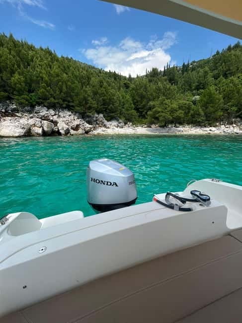 Private Elafiti Boat Tour- Visit Blue Cave and beach Sunj - Leaving Lapadska Obala 4 By Small Boat
