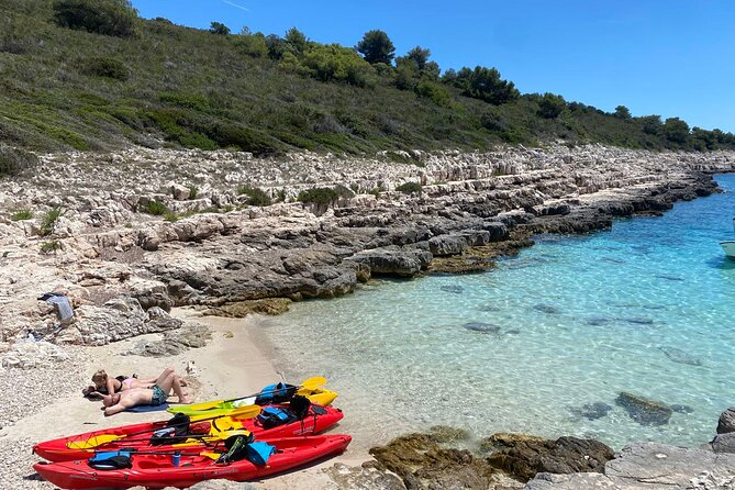 Private Half-Day Kayak Experience in Hvar and Pakleni Islands - When wind changes the plan
