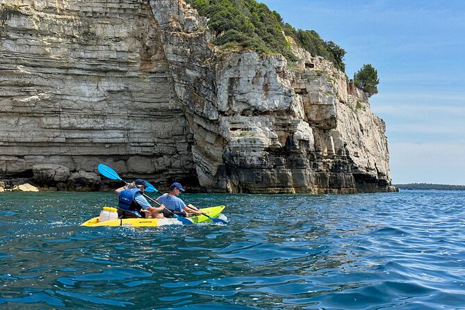 Private kayak tour: Explore the caves and turquoise bays in Pula - Snorkeling in Clear Adriatic Water