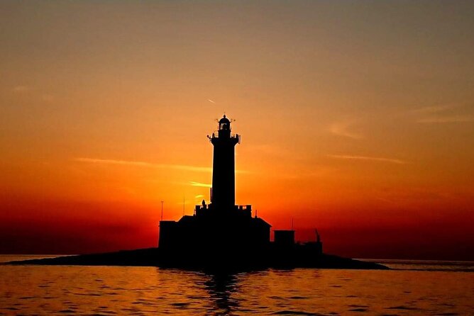 Private Sunset Dolphin Excursion with Dinner and Animation - Passing Ceja and the Medulin Archipelago