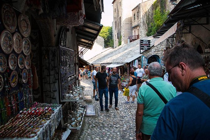 PRIVATE TOUR to Kravice Waterfalls, Mostar and Počitelj old town - Počitelj rewards the climb