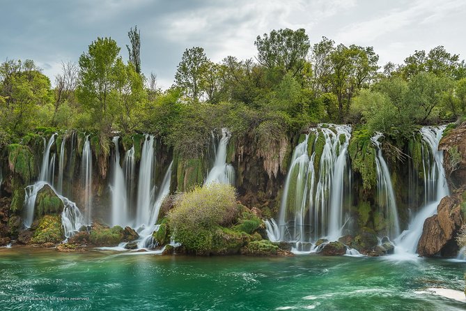 PRIVATE TOUR to Kravice Waterfalls, Mostar and Počitelj old town - Mostar centers on Stari Most
