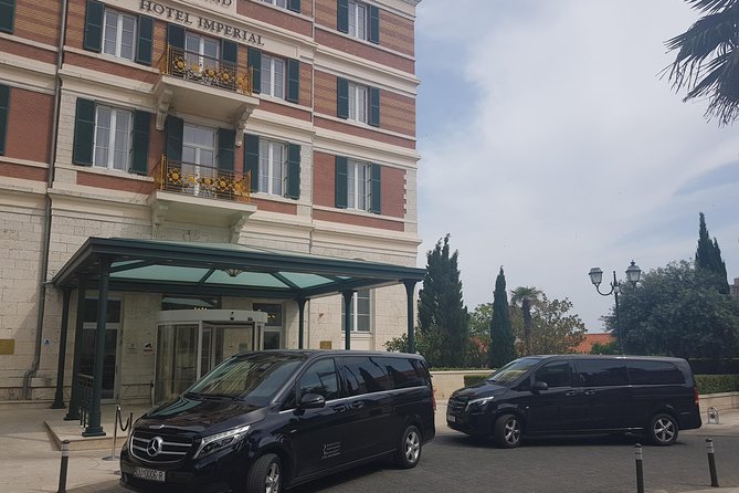 Private transfer Dubrovnik airport to Dubrovnik ACI Marina in Komolac - What the drivers add to a simple ride
