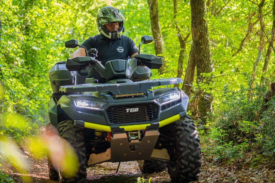 Pula and Rovinj: 1, 2, or 4-Hour Istra Quad Safari - The one-hour Rovinj route to Lim Bay