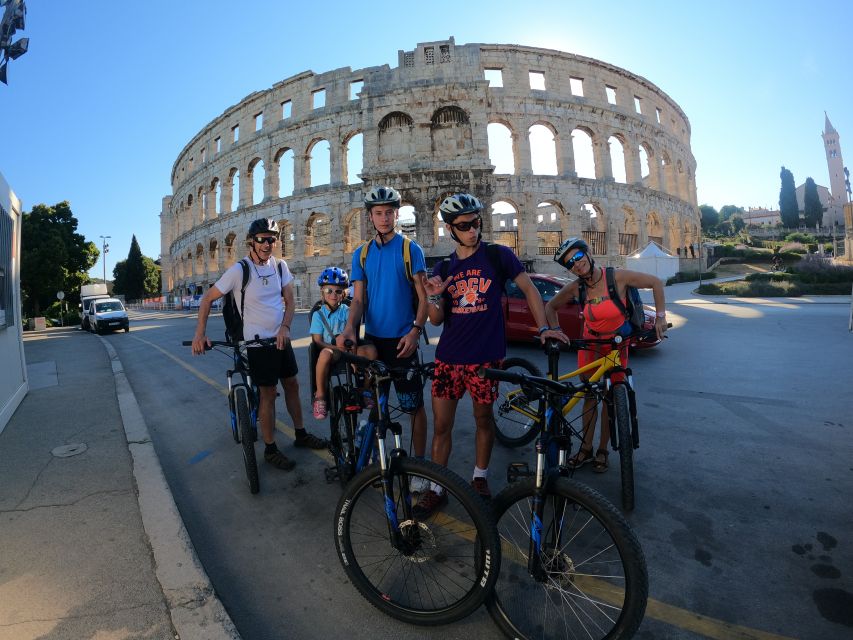 Pula: Bike Tour of Ancient Pula & Aquatic Adventures - How much cycling and swimming should you expect?