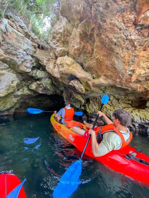 Pula: Cave Kayak Tour, Snorkeling and Island Jumping - Starting at Ambrela Beach