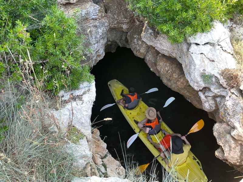 Pula: Cave Kayak Tour, Snorkeling and Island Jumping - Snorkeling in clear water