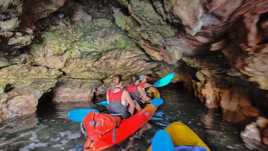 Pula: Cave Kayak Tour, Snorkeling and Island Jumping - What $45 gets you