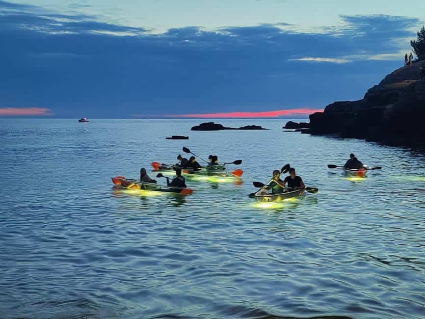 Pula: Cave Sunset/Night Tour in Transparent Kayak - Why this night kayak tour feels different