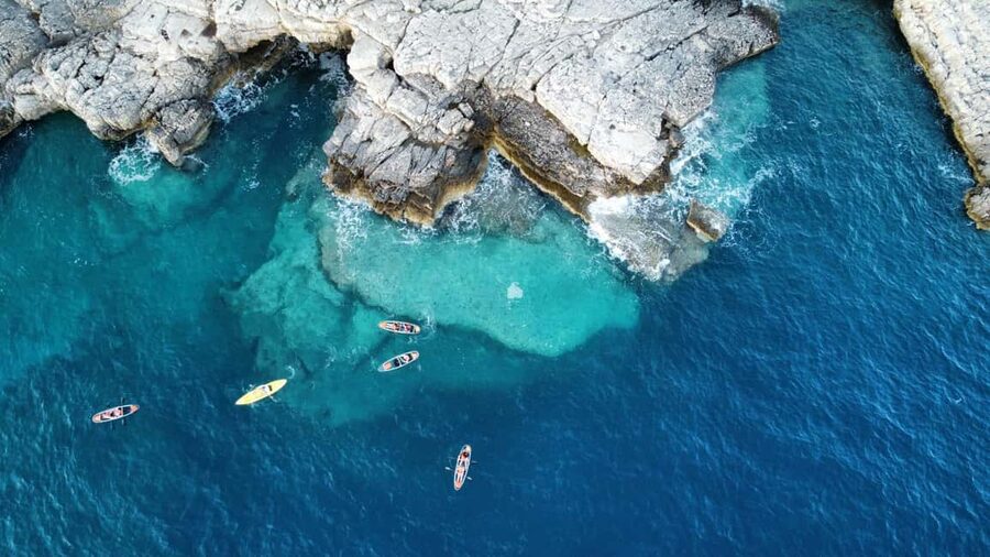 Pula: Cave Sunset/Night Tour in Transparent Kayak - Paddling along the Istrian coast
