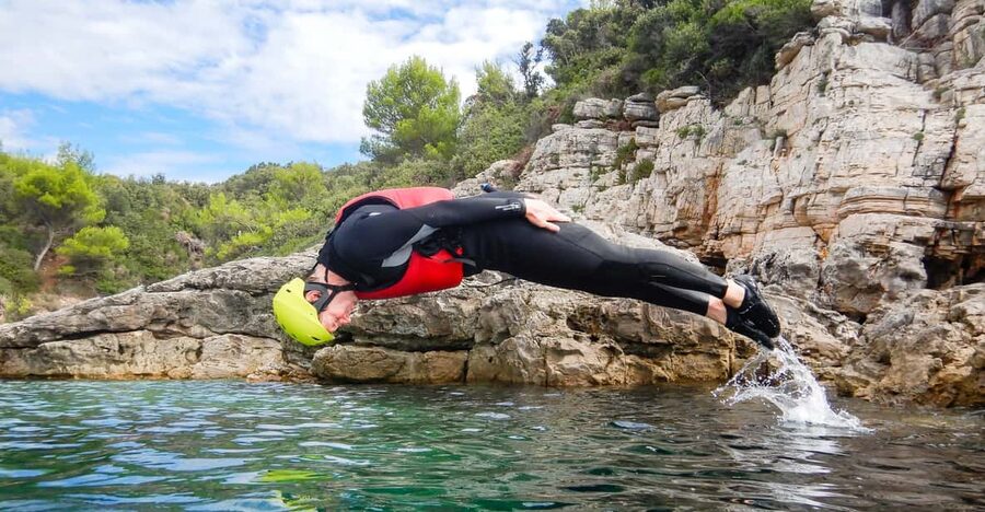 Pula: Coasteering Adventure with Guide and Photos - Choosing your jumps, from half a meter to 10 meters