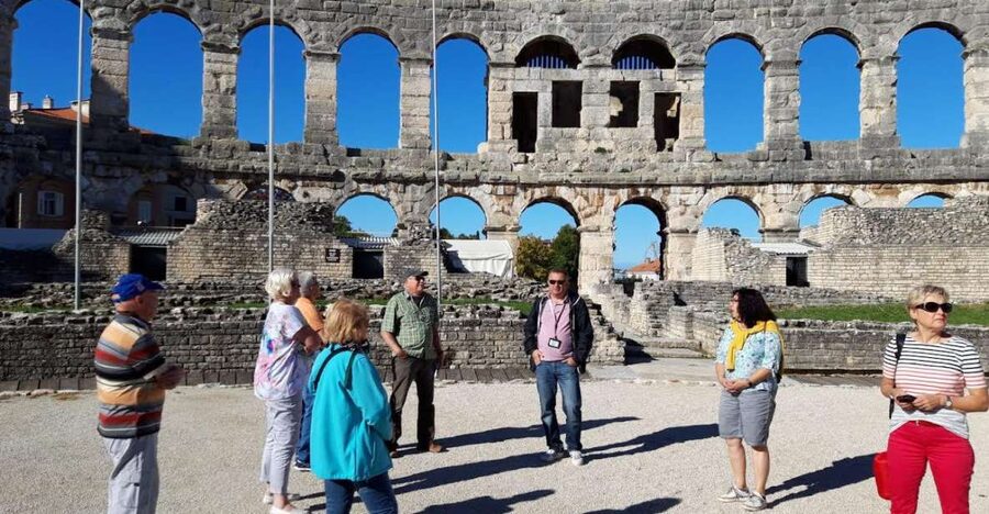 Pula: Historic Sites Private Walking Tour - Pula Castle and its panoramic views