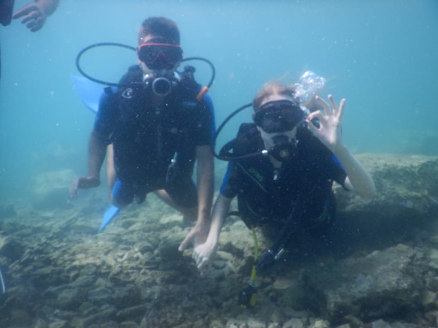 Pula: Introduction to Scuba Diving - Getting suited up with the included equipment