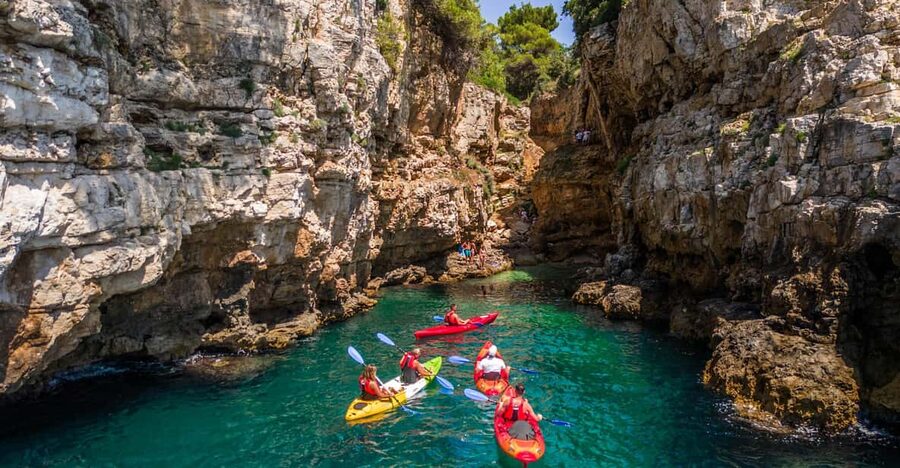 Pula: Kayak Adventure with Cave & Island Snorkeling - Five things to know before you book