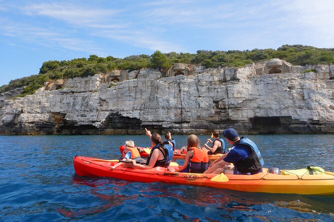 Pula Kayak, Cliffs & Snorkeling Adventure - How demanding is the three-hour route?
