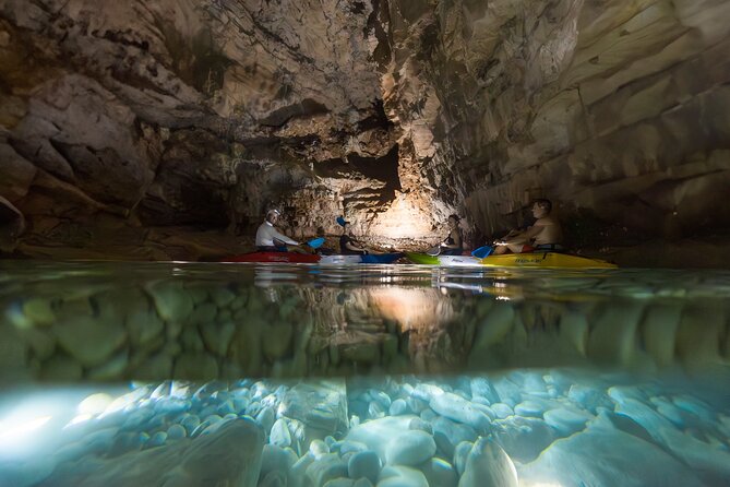 Pula Kayaking at Blue Cave with Cliffs Tour and Snorkeling - What this Pula kayak tour is really like