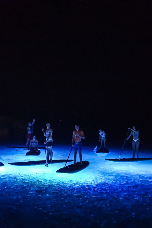 Pula: Night LED Stand-Up Paddle Board Tour - The first lesson: 10 minutes on land
