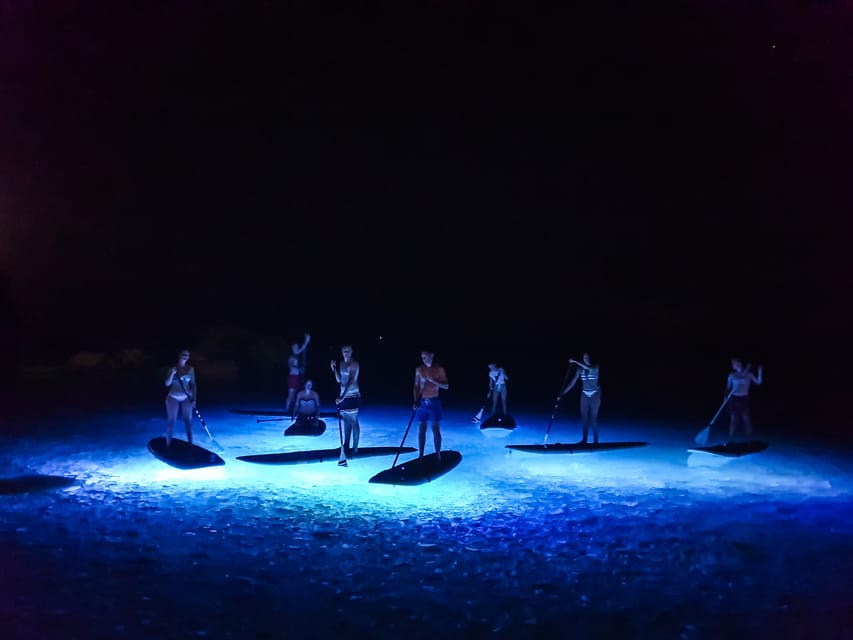 Pula: Night LED Stand-Up Paddle Board Tour - Histria Beach and the move onto the water