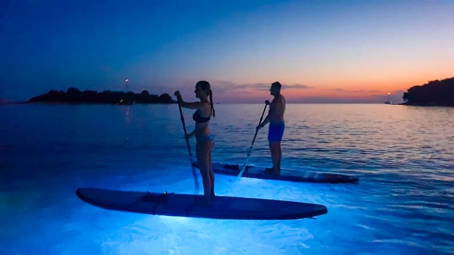 Pula: Night LED Stand-Up Paddle Board Tour - Weather, comfort, and who should book