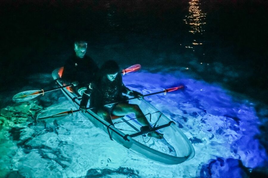 Pula: Night-Time Sea Kayaking Tour in Transparent Kayak - What makes this Pula kayak tour special