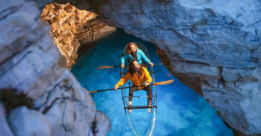 Pula: Night-Time Sea Kayaking Tour in Transparent Kayak - How hard is the paddling?
