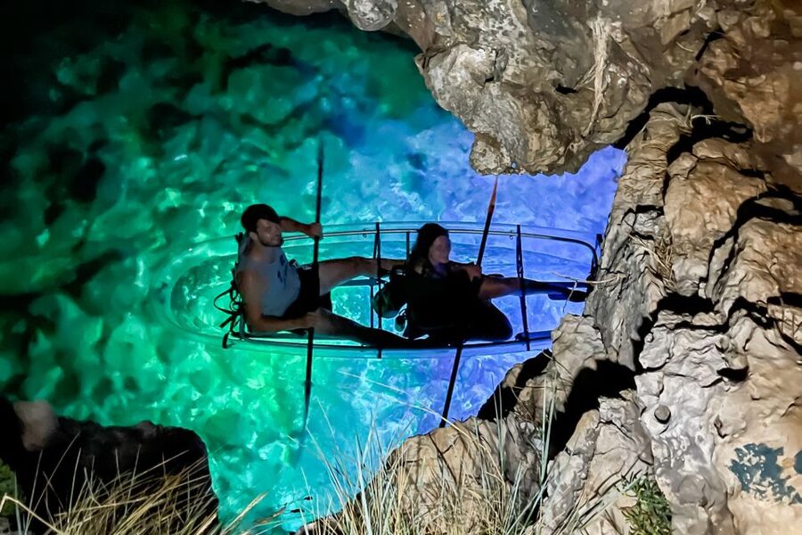 Pula: Night-Time Sea Kayaking Tour in Transparent Kayak - The 15-minute safety and paddling lesson