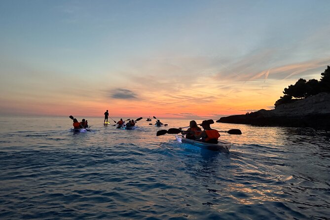Pula: Sunset/Night-time Illuminated Transparent Kayak Tour - Photos, videos, and the value of the price