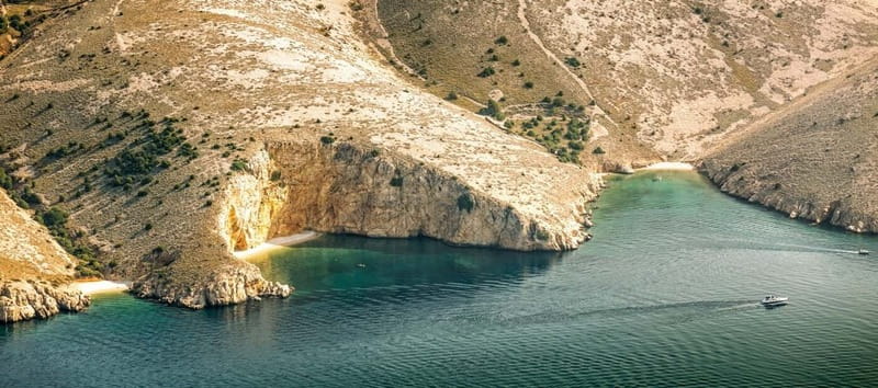 Punat: Stara Baška Wild Bays Private 3,5 h trip - Fox Bay, Golden Bay, and the smaller coves