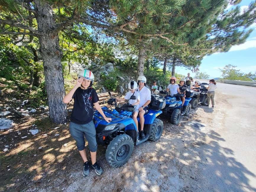 Quad tour to Biokovo Skywalk - The value of the $135 price