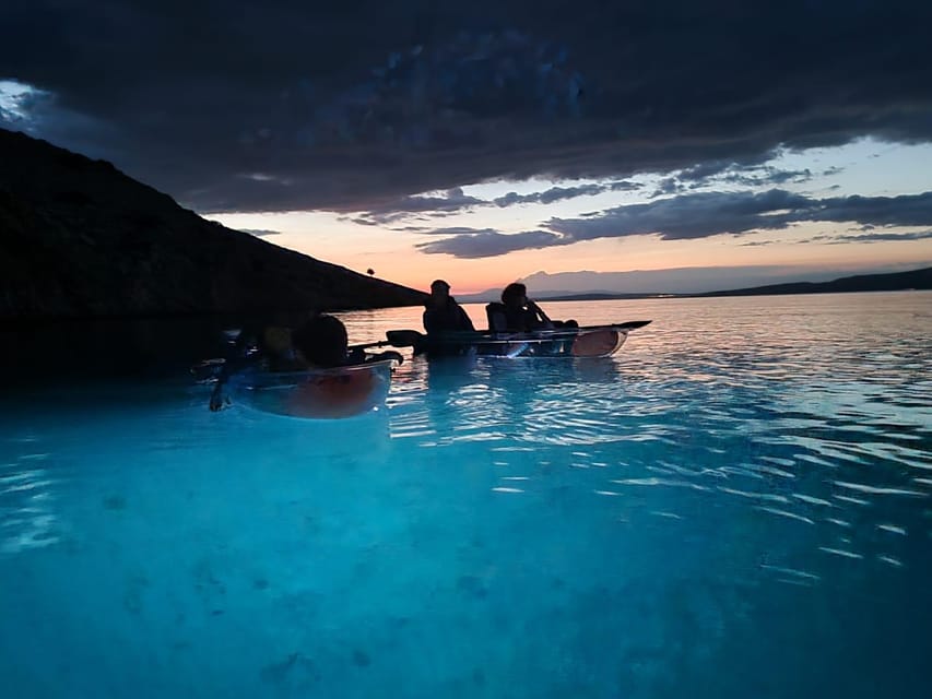 Rab: Night adventures illuminated transparent kayaks - A few practical limits to keep in mind