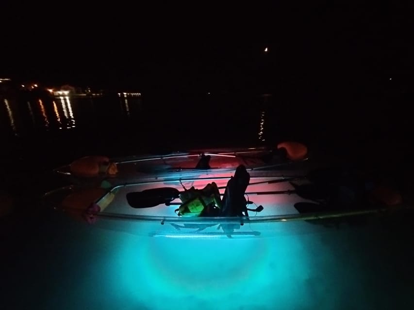 Rab: Night adventures illuminated transparent kayaks - Who will enjoy this most
