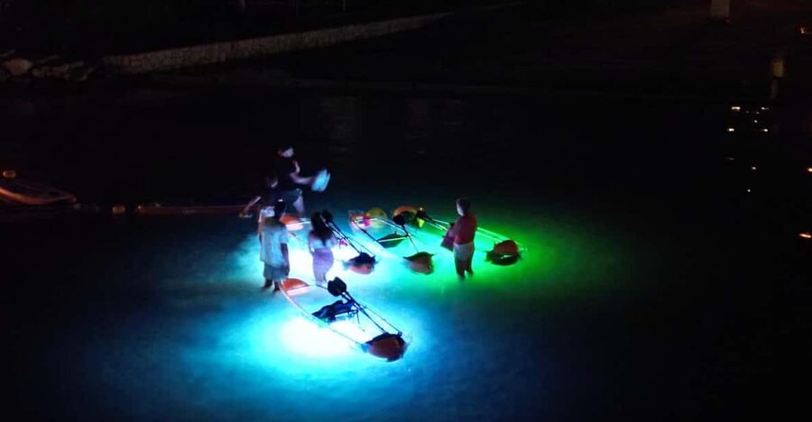 Rab: Night adventures illuminated transparent kayaks - Why the transparent kayak changes the experience