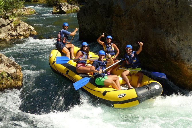 Rafting Experience in the Canyon of the River Cetina - Getting fitted with the right river gear