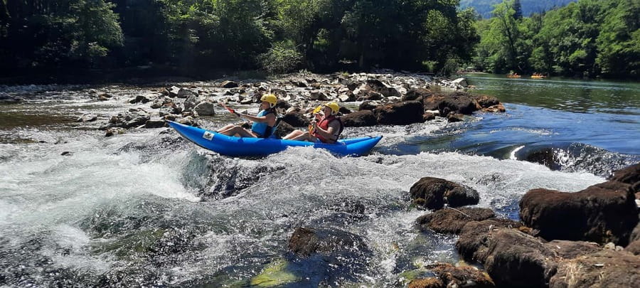Rafting/Kayaking adventure river Kupa - Who will enjoy this most