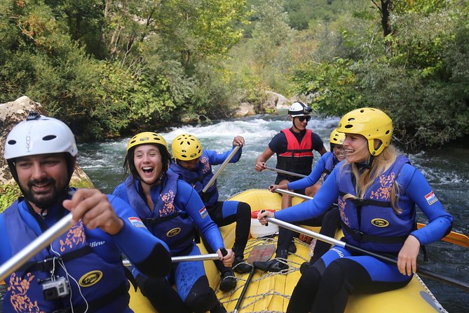 Rafting on Cetina River Departure from Split or Blato na Cetini village - Cliffs, forest, and clear water