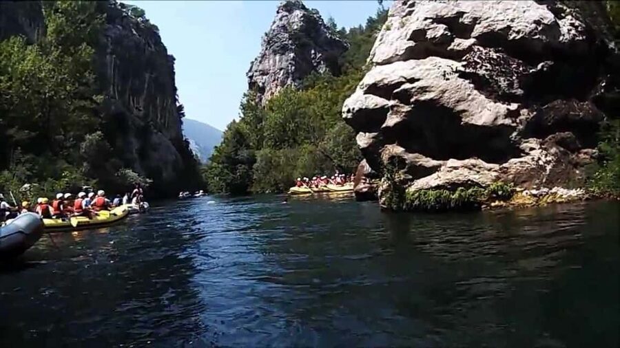 Rafting on Cetina river from Split - Meeting at Diocletian’s Palace before the river trip