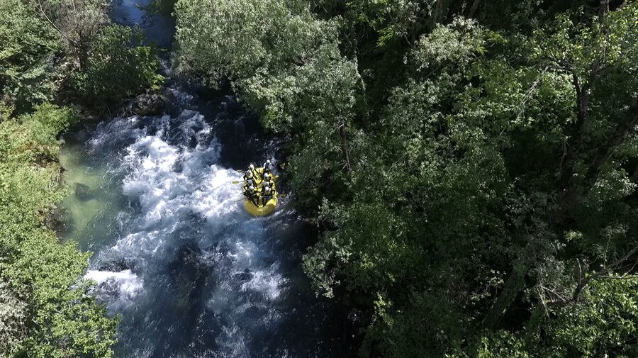 Rafting on the Cetina river - How the $53 price measures up