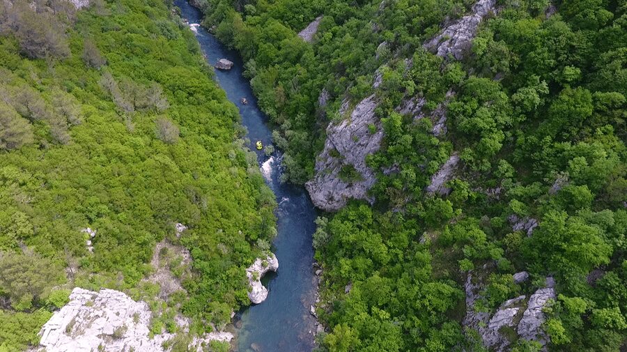 Rafting on the Cetina river - Morning or afternoon departure?