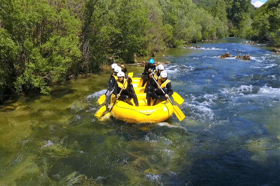 Rafting on the Cetina river - Who will enjoy this rafting trip most?