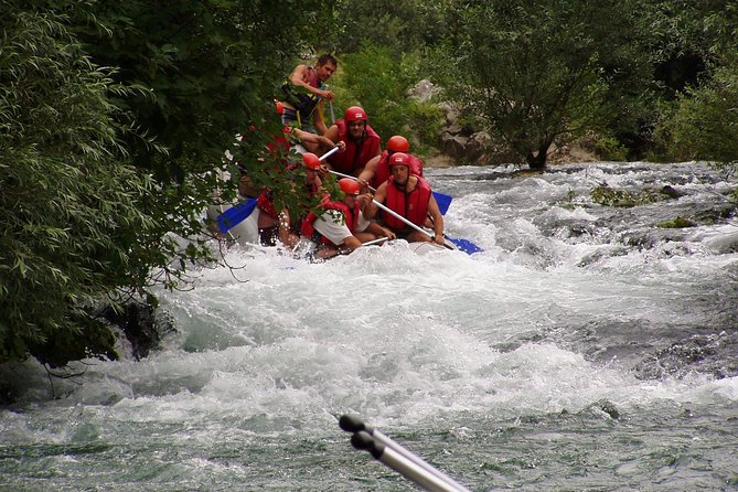 Rafting River Cetina from Makarska Riviera including transfer - The Omiš stop and lunch decision