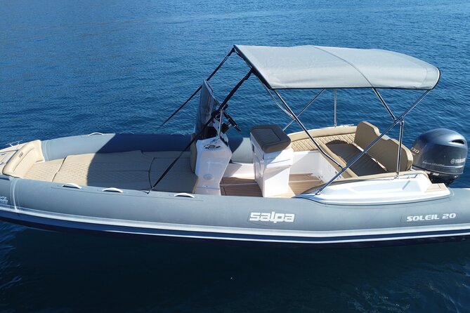Rent a Rib - without skipper - Taking the Boat from Dog’s Beach