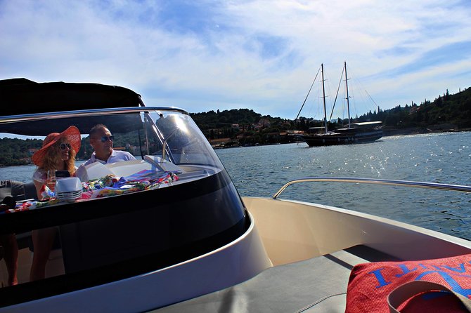 Rent a speed boat and explore beaches and coves of Elaphiti Islands - Lopud: Šunj Beach, old paths, and island comforts