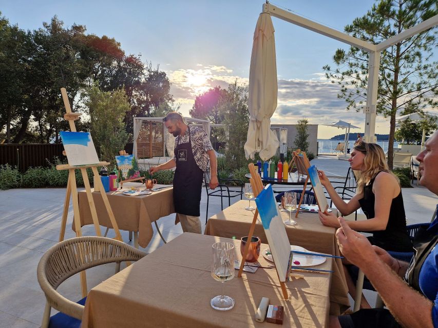 Rovinj: Artafera painting workshops - Paint, wine & more - Key points to know before you book