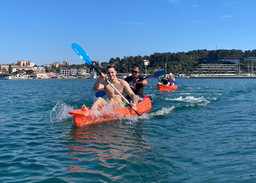 Rovinj: BUBA-KAYAK TOURS, snorkeling, cliff jupming&drinks - Key points at a glance