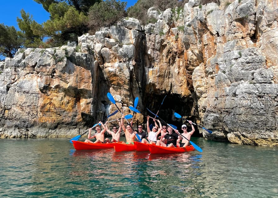 Rovinj: BUBA-KAYAK TOURS, snorkeling, cliff jupming&drinks - Is $38 a good value?